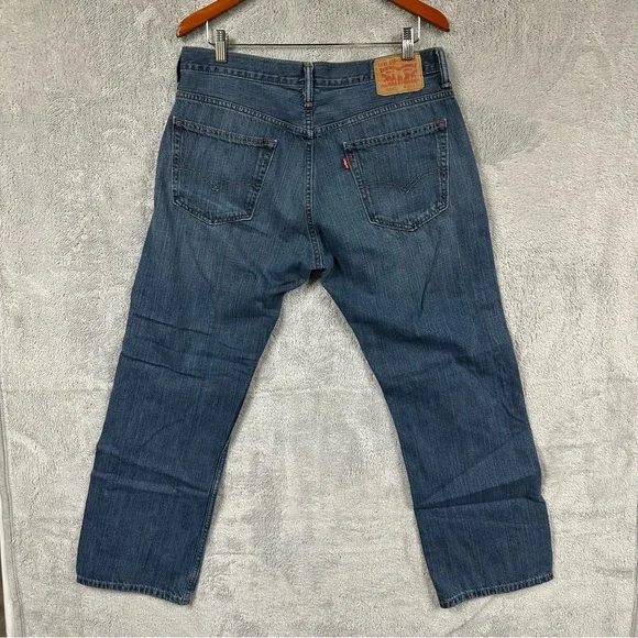 Levi’s 569 Loose Straight Medium Wash Jeans Size 34x30 - Picture 2 of 7